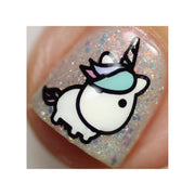 UberChic Beauty Unicorn Love-02 Stamping Plate