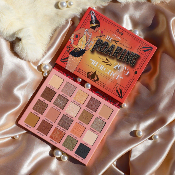 Rude Cosmetics - Rude Cosmetics - The Roaring 20's Eyeshadow Palette - Indulgence