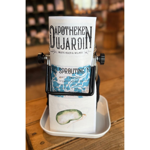 Apotheke DuJardin Seed Sprouting Kit | Sprouts | Microgreens Lavender Full Sprout Kit