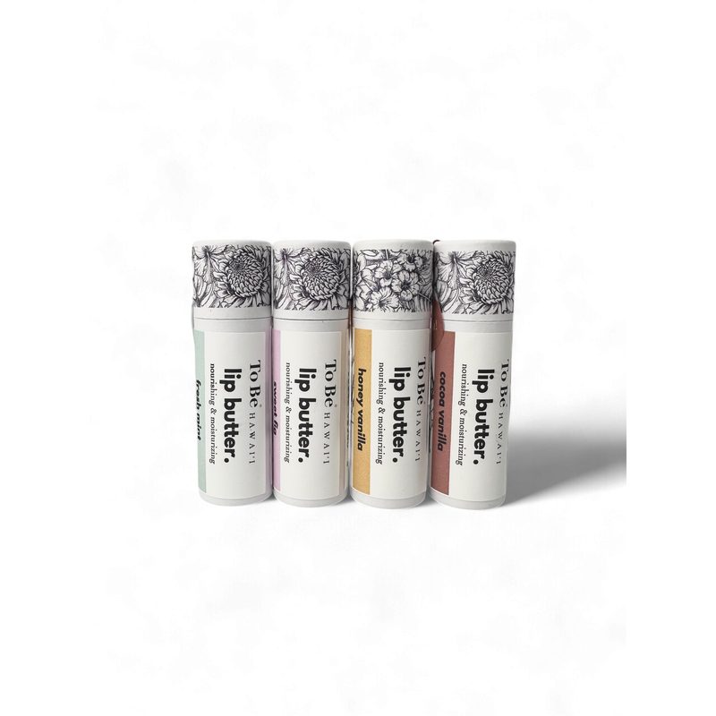 To Be Organics Mainland Flavors Lip Butter Gift Bundle Skin Care
