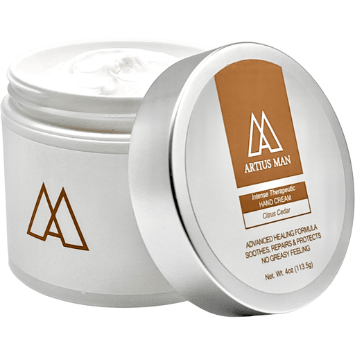 Artius Man - Intense Therapeutic Hand Cream For Men / Citrus Cedar 4oz