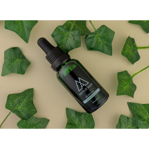 Artius Man Restoration Beard Oil – Oud & Sandalwood Cologne-Style Beard Conditioning Oil (1 oz) Beard Oil