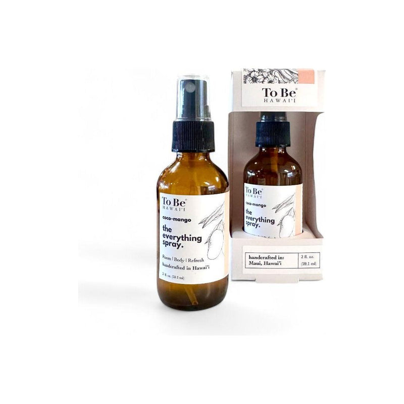 To Be Organics the everything spray coco-mango. Everything Spray