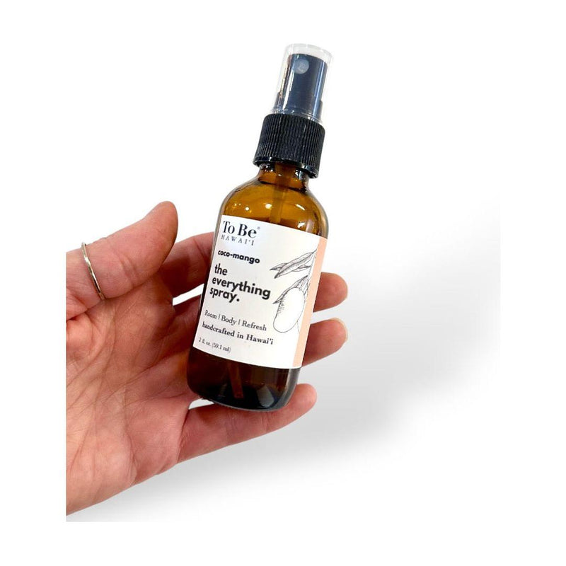 To Be Organics the everything spray coco-mango. Everything Spray
