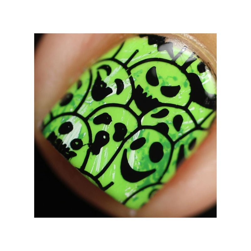 UberChic Beauty Halloween-08 Stamping Plate