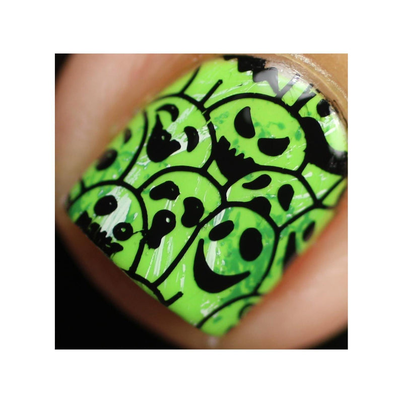 UberChic Beauty Halloween-08 Stamping Plate