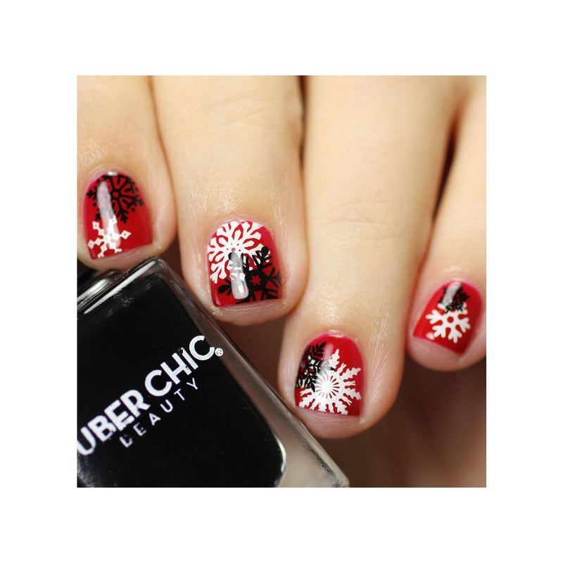UberChic Beauty Let It Snow Stamping Plate