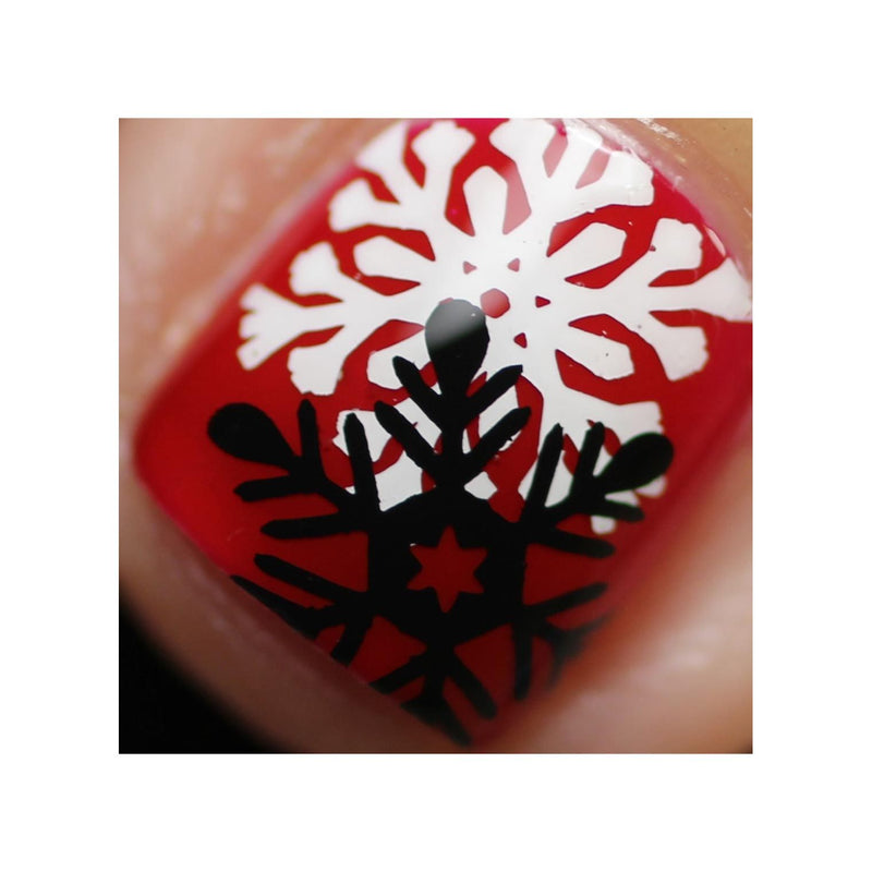 UberChic Beauty Let It Snow Stamping Plate