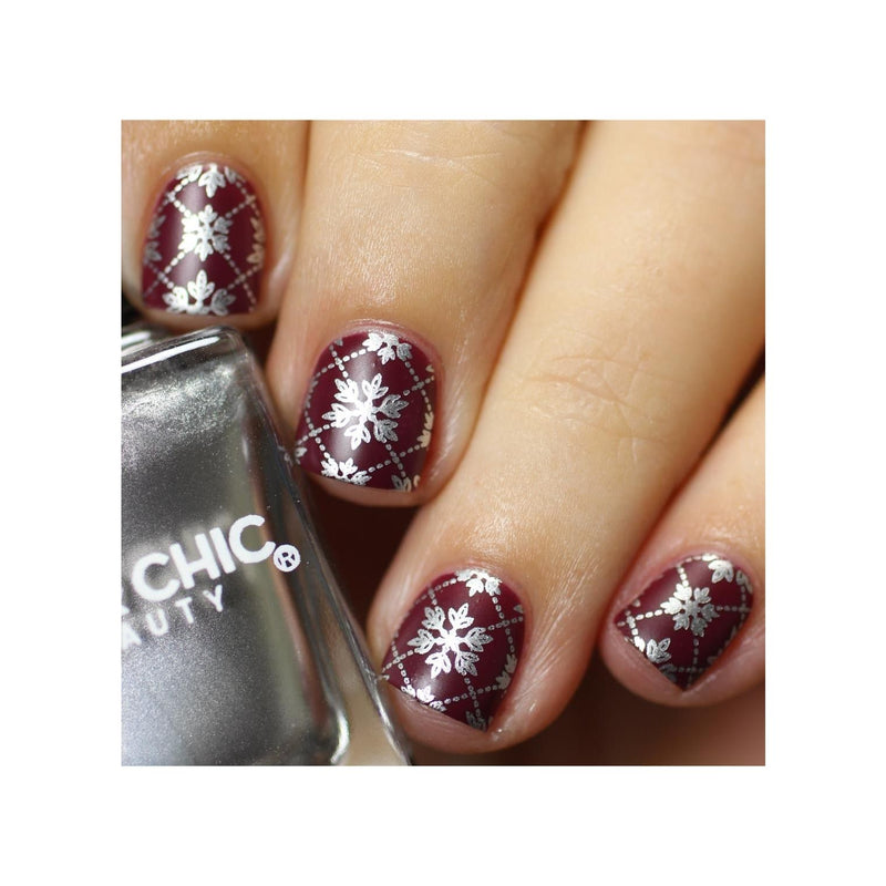 UberChic Beauty Let It Snow Stamping Plate