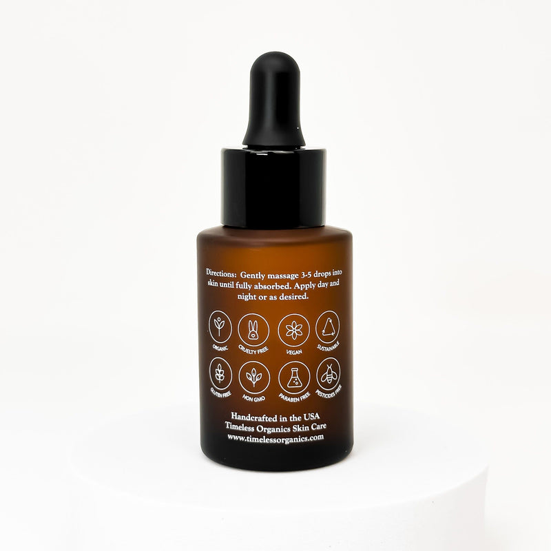 Timeless Organics Skin Care Replenishing Radiance Oil Serum
