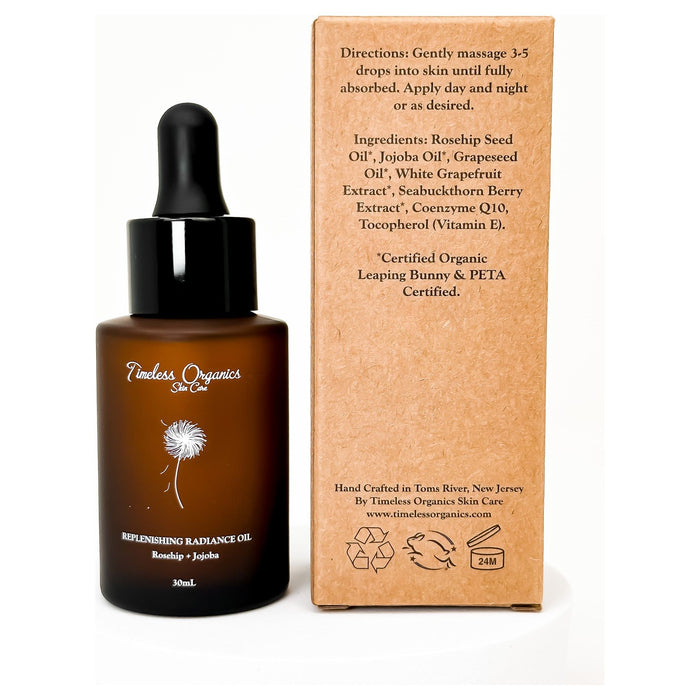 Timeless Organics Skin Care - Replenishing Radiance Oil