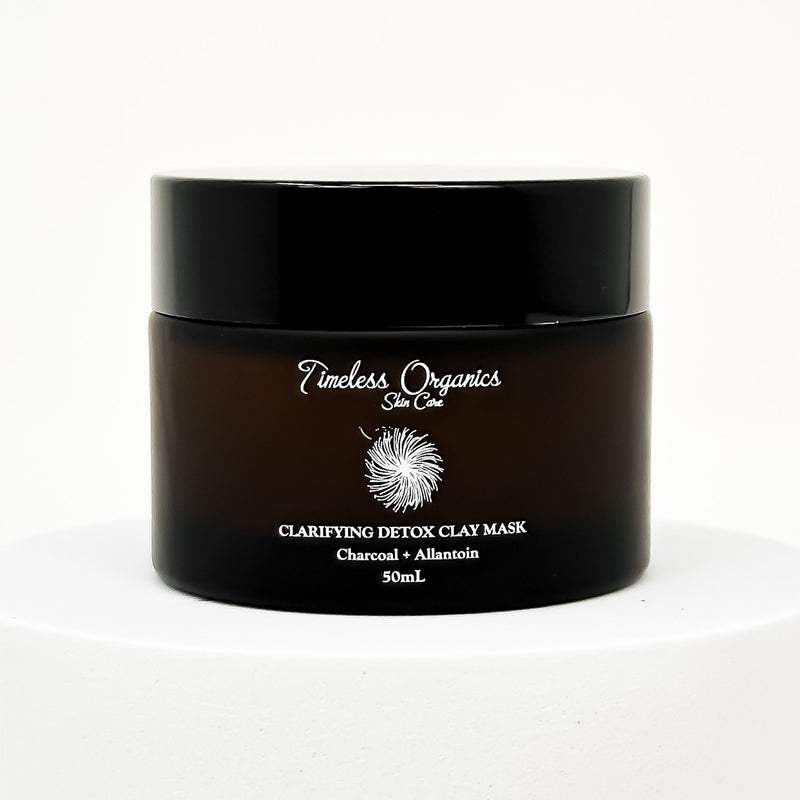 Timeless Organics Skin Care Clarifying Detox Clay Mask Masks