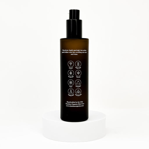 Timeless Organics Skin Care Anti-Aging Facial Cleanser Cleanser White Smoke