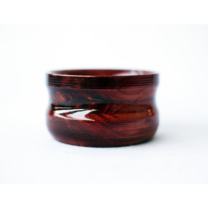 CreationsByWill Red Cedar Lather Mug Lather Bowl