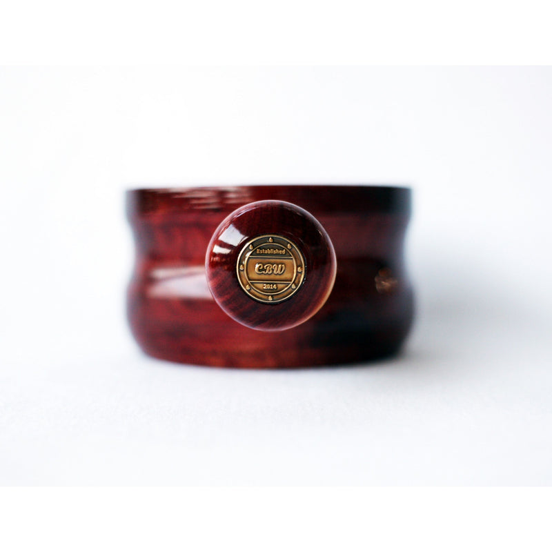 CreationsByWill Red Cedar Lather Mug Lather Bowl
