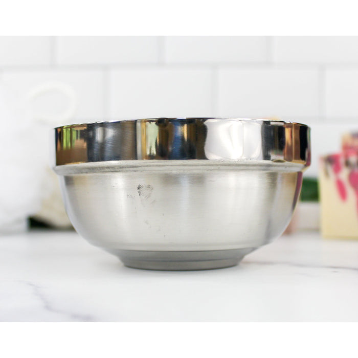 Holder Handmade - Stainless Steel Shaving Bowl