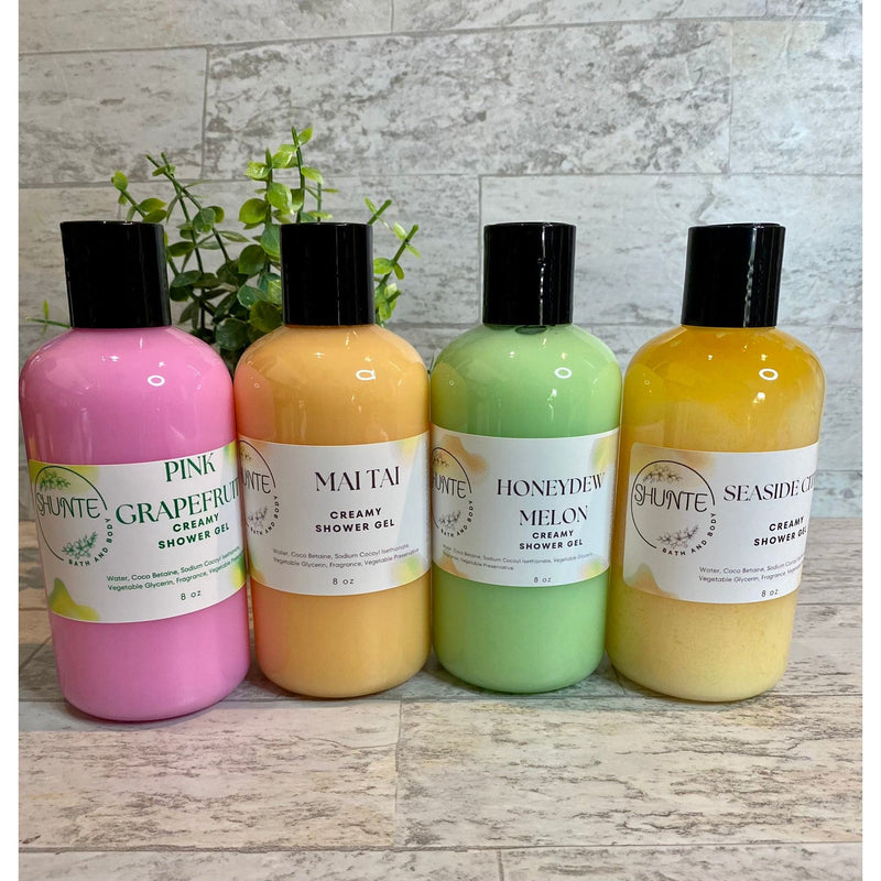 shuntebathandbody Creamy Vegan Shower Gels