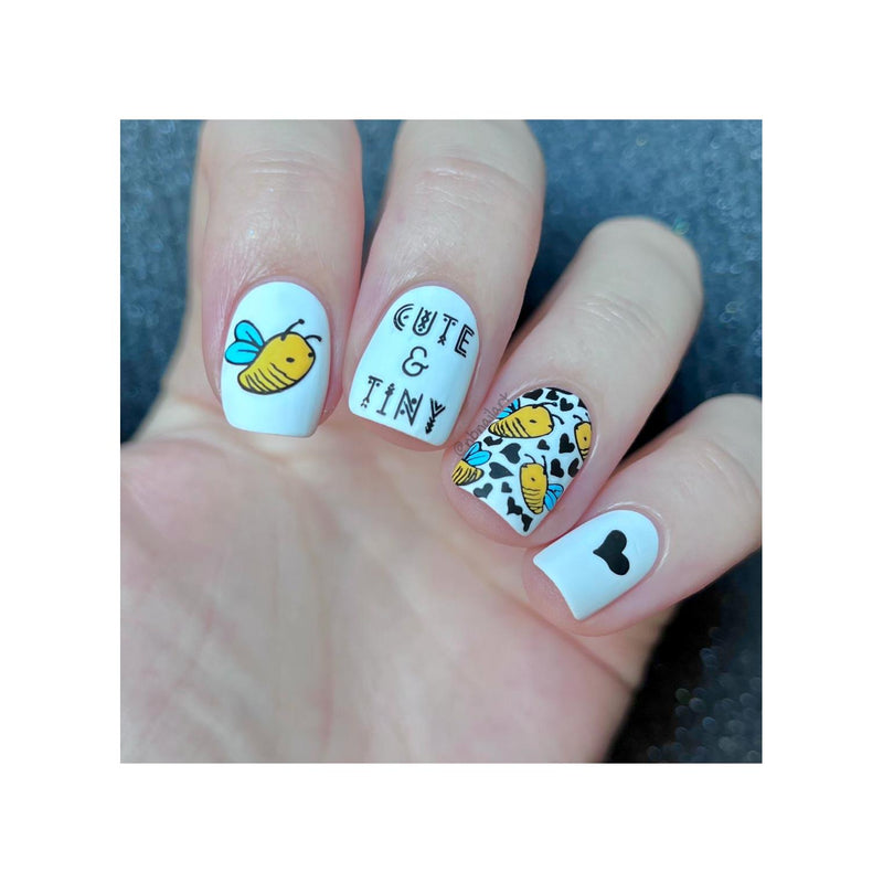 UberChic Beauty Cute & Tiny Baby Animals Stamping Plate