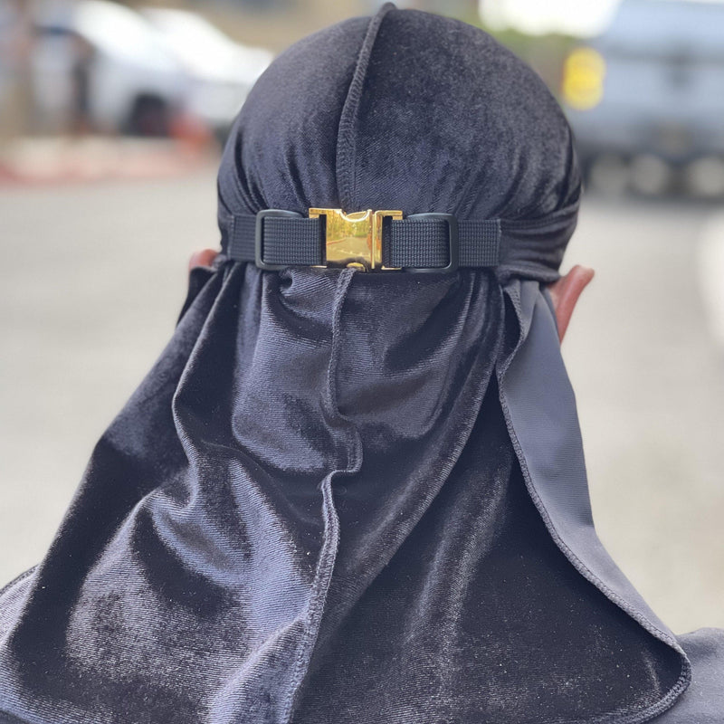 WezTeck Premium Black Velvet Durag Durag