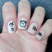 UberChic Beauty Home Sweet Home Stamping Plate