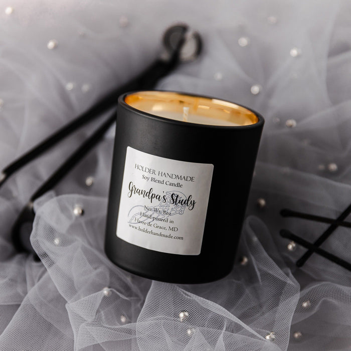 Holder Handmade - Grandpa's Study Luxury Soy Candle 11oz