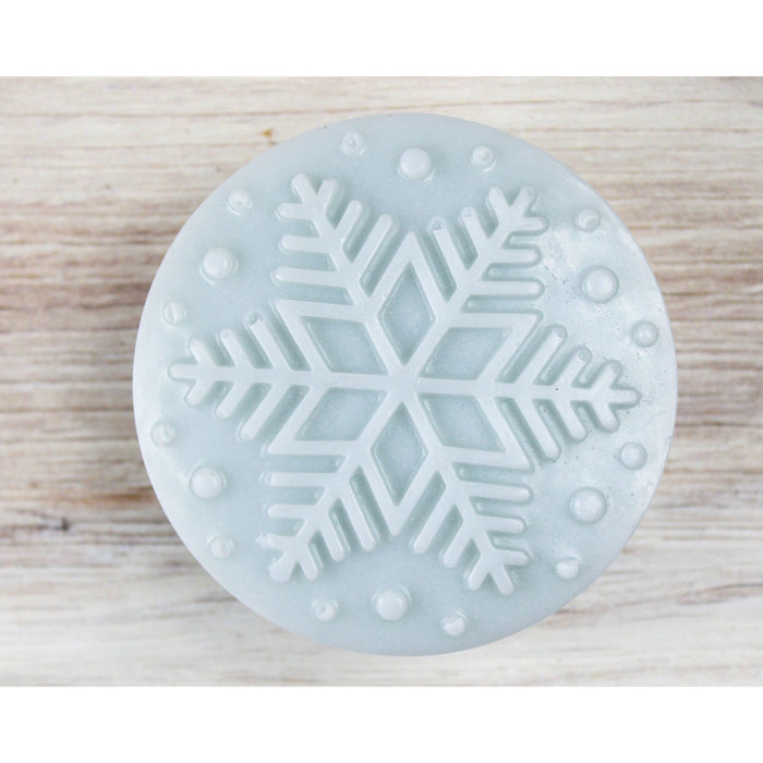 Alpine Frost Goat Milk Snowflake Soap 4.2oz