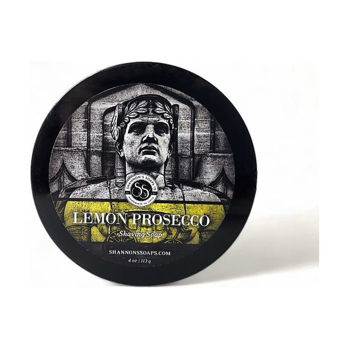 Shannon's Soaps Lemon Prosecco Shaving Soap 4 Oz