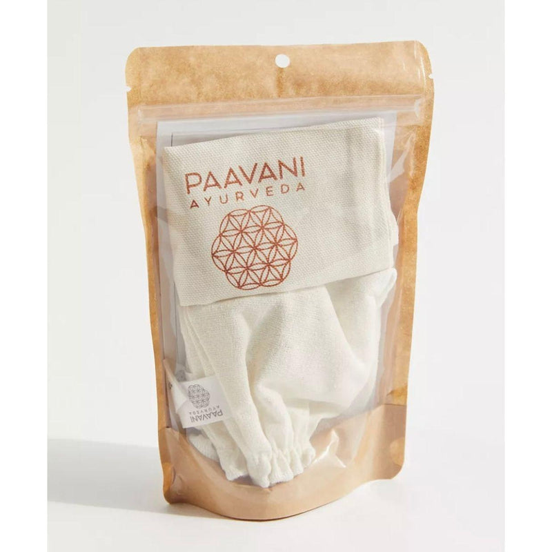 Paavani Ayurveda Garshana Gloves  | Ayurvedic Dry Brushing