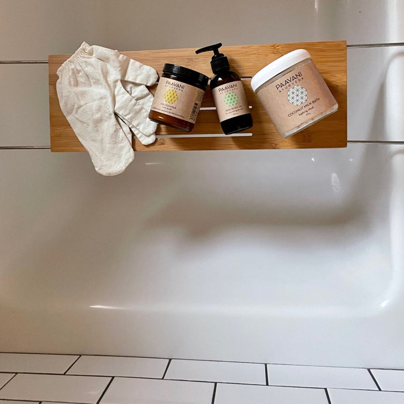 Paavani Ayurveda Bath Stack | Ayurvedic Self-Care Ritual for Body, Mind, Spirit & Skin simple