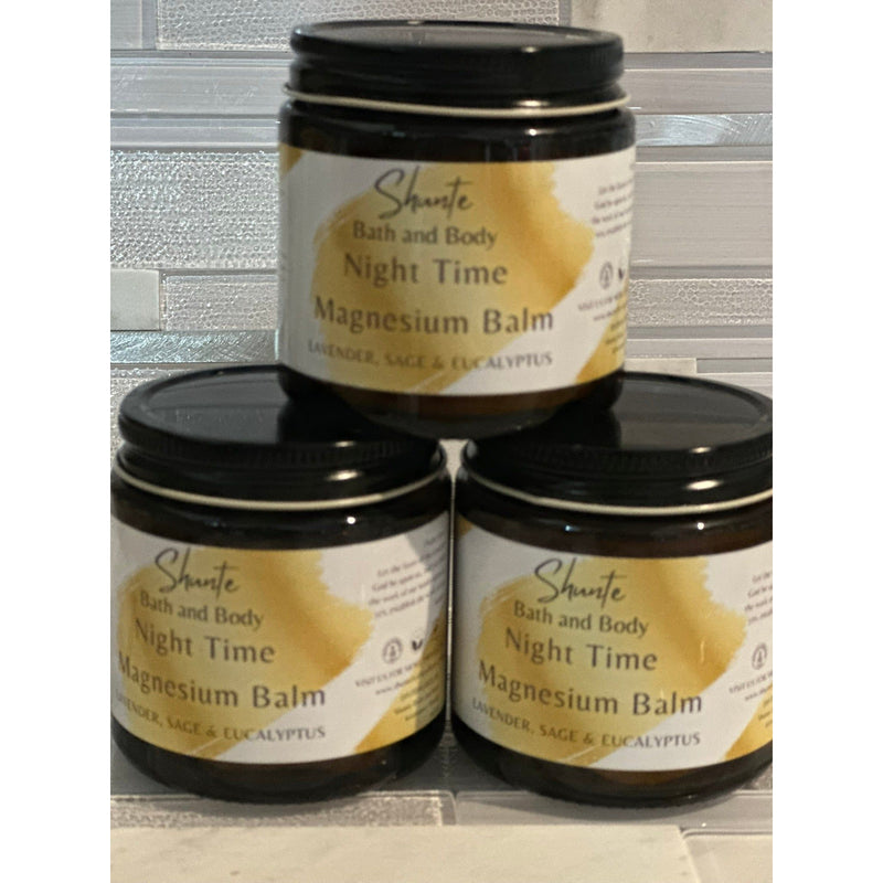 shuntebathandbody Night Time  Magnesium Balm Skin Care