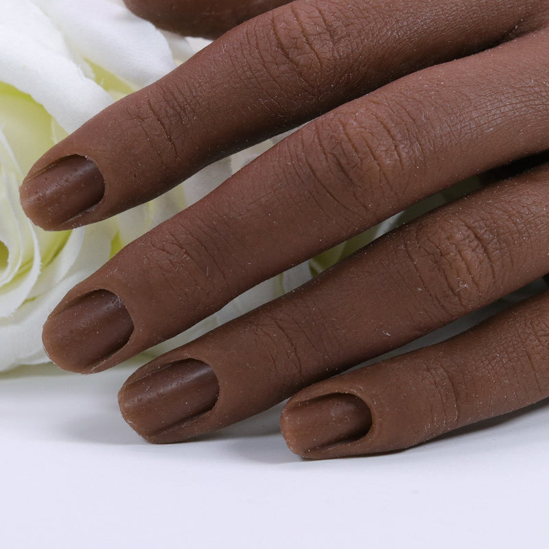 Red Iguana LLC Set of Two 2.0 Half Silicone Practice Hands (Left and Right) 2.0 Hand