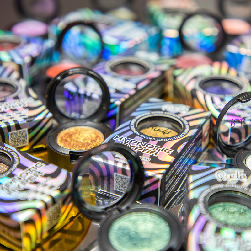 Rude Cosmetics Hypnotic Hyper Duo Chrome Eyeshadow Single Eyeshadows