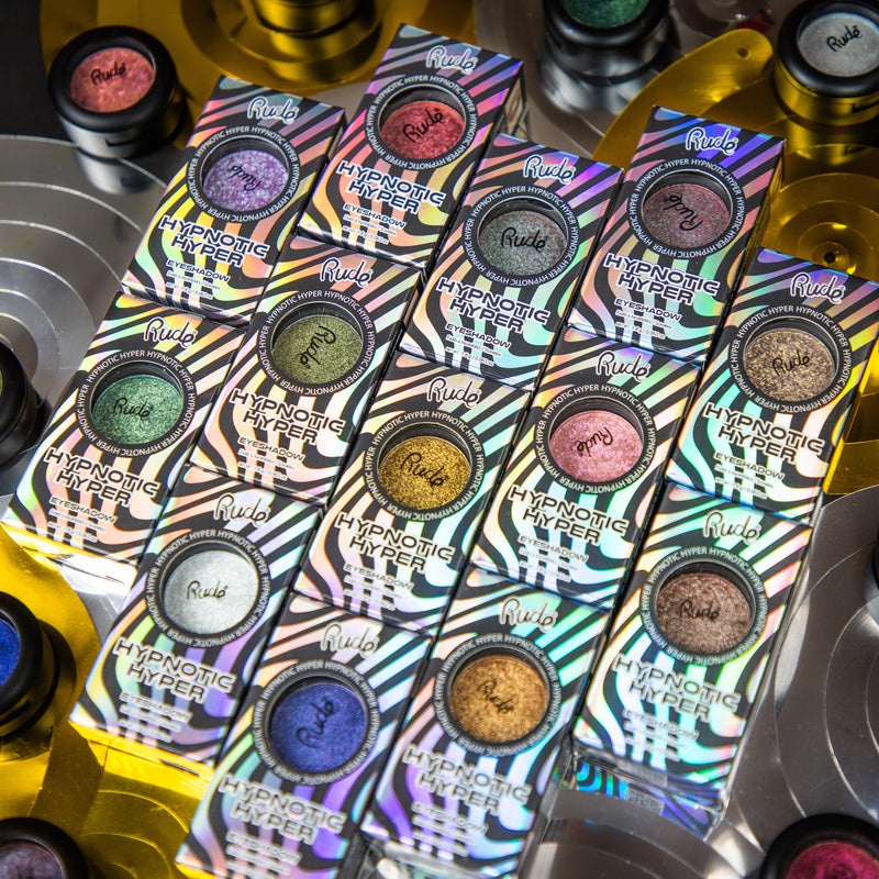 Rude Cosmetics Hypnotic Hyper Duo Chrome Eyeshadow Single Eyeshadows