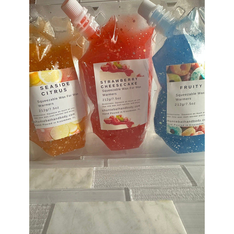 shuntebathandbody New Highly Fragrant  Squeezable Wax Melts