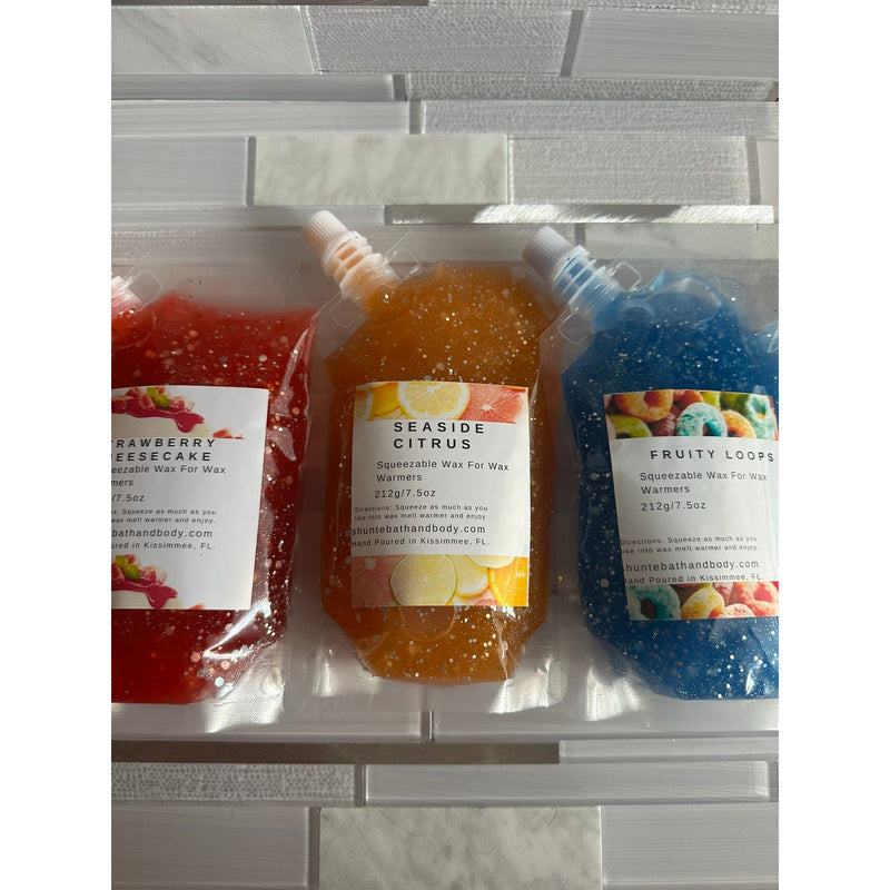 shuntebathandbody New Highly Fragrant  Squeezable Wax Melts