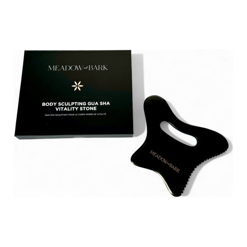Meadow and Bark Body Sculpting Gua Sha Vitality Stone