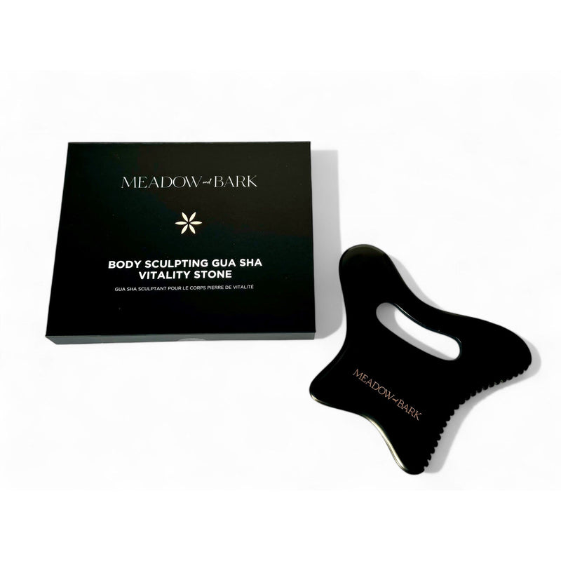 Meadow and Bark Body Sculpting Gua Sha Vitality Stone