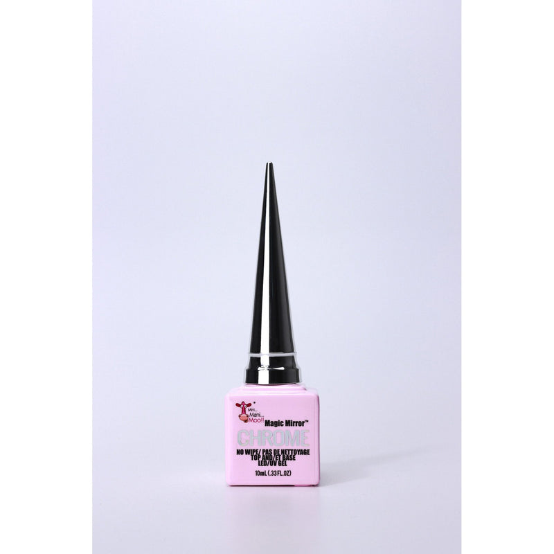 minimanimoo Moo Gel™ Chrome Top and Base Coat Nail Polish