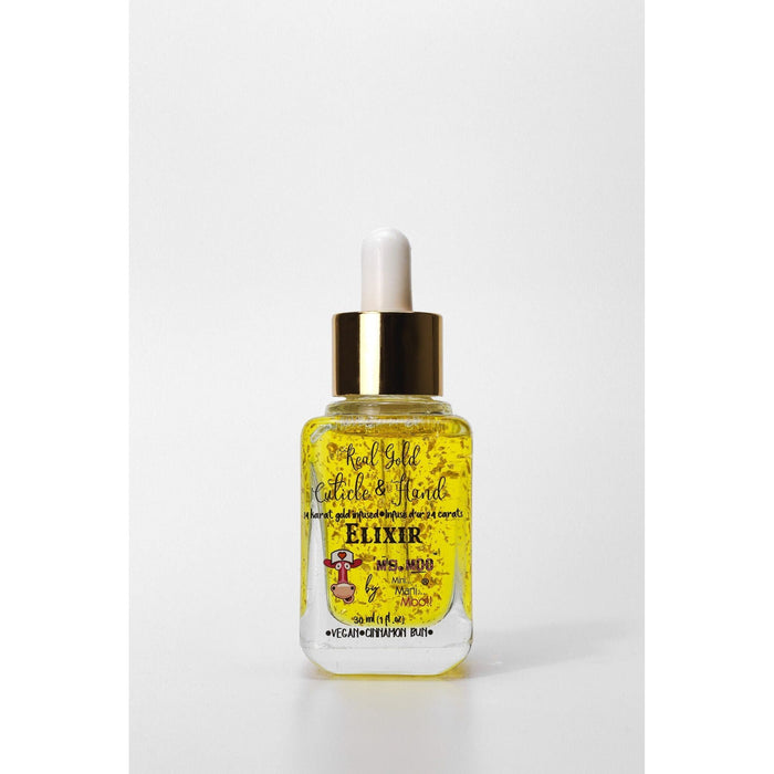 Minimanimoo - Ms. Moo™ 24K Gold Elixir For Hands & Cuticles Cinnamon Bun