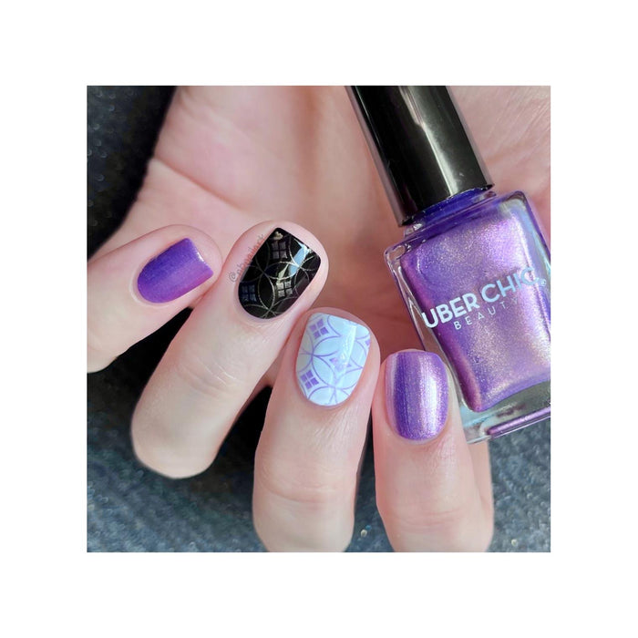 Uberchic Beauty Amethyst   Stamping Polish