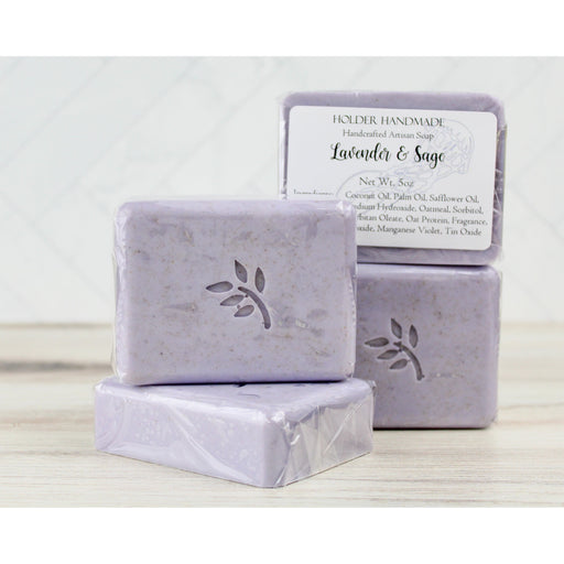Lavender and Sage Oatmeal Soap 4.9oz