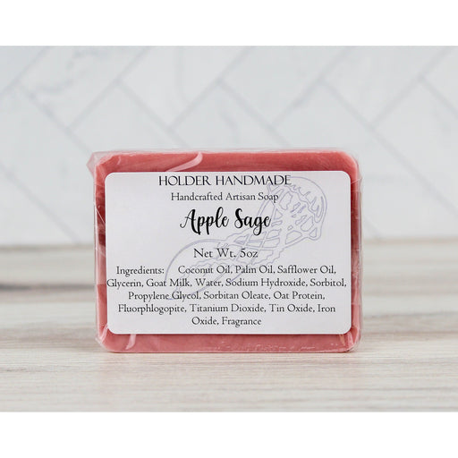 Apple Sage Goat Milk Soap 4.9oz