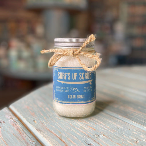 Surf's Up Candle - Surf's Up Candle - Ocean Breeze Sugar Scrub