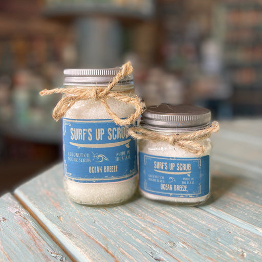 Surf's Up Candle - Surf's Up Candle - Ocean Breeze Sugar Scrub