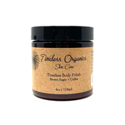 Timeless Organics Skin Care Body Polish - Coffee + Mocha Scrub
