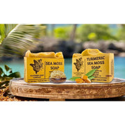 MG Windward Trading LLC Organic Sea Moss Soap – Handcrafted Pure and Natural Bar Soap for Face & Body Skin Care