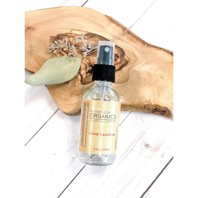 Butter Me Up Organics Organic Hand Sanitizer Triclosan Free / Organic Sanitizer / Butter Me UP Organics Body