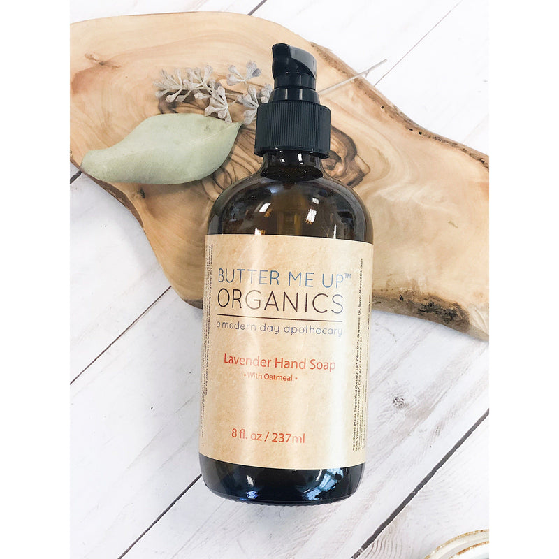 Butter Me Up Organics Organic Oatmeal Hand Soap Home