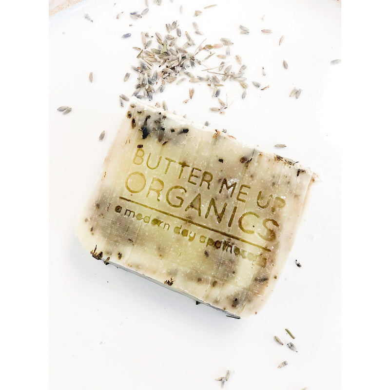 Butter Me Up Organics Harmony Soap- Lavender, Patchouli and Vanilla PALM FREE Soap