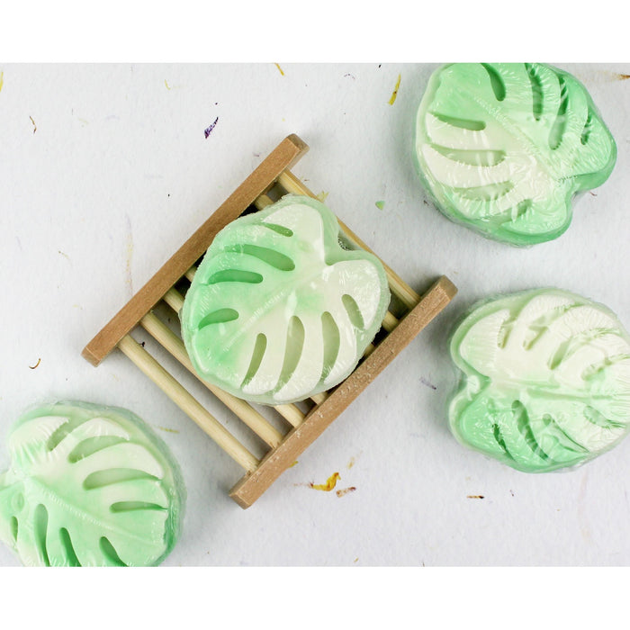 Lush Succulent Monstera Goat Milk Soap 3.2oz